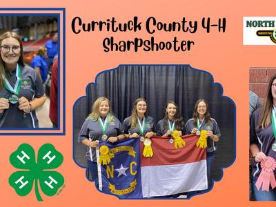Kilynn Brinkley member of the NC 4-H Air Pistol Team