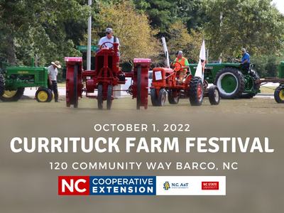 tractors with title Currituck Farm Festival October 1
