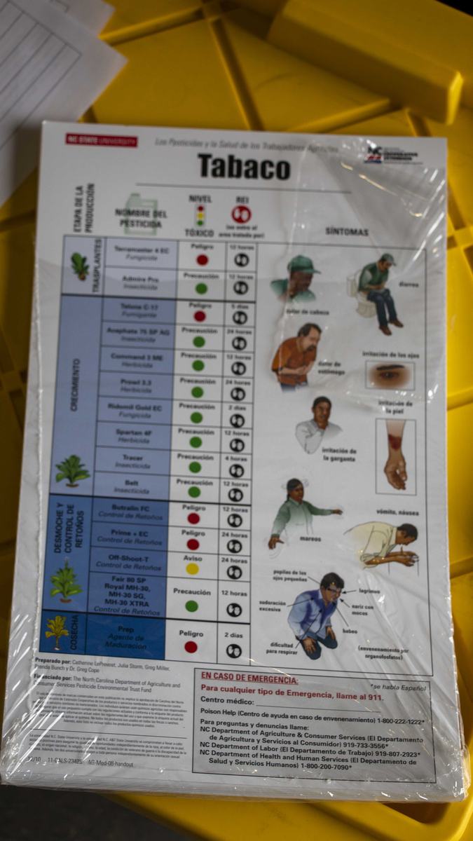 NC State Extension’s Farmworker Health and Safety Education Program provides educational opportunities and resources that benefit workers, including migrants on H-2A visas, and the farms that employ them.