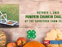 pumpkins and a pumkin launching device