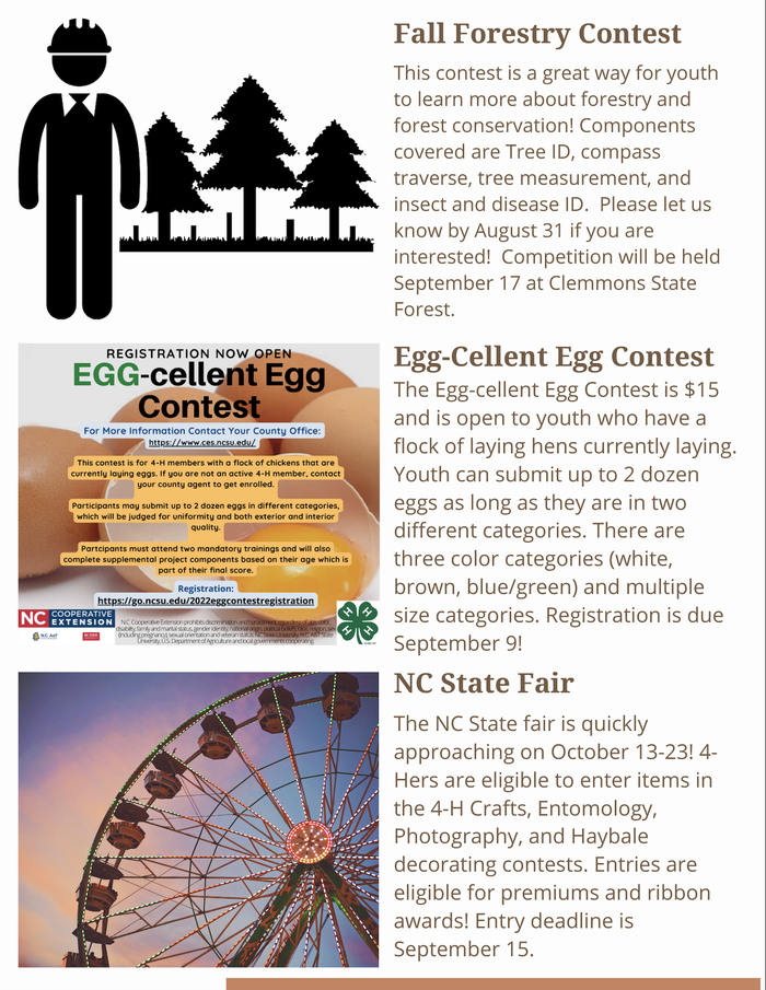 Fall Forestry Contest.