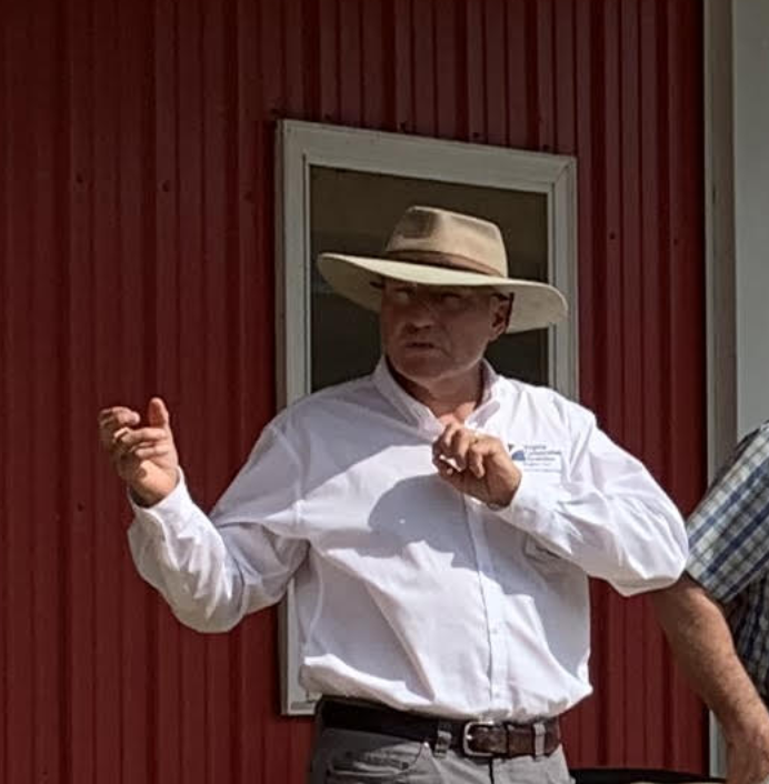 Tour Guide Tom Stanley, Virginia Tech Cooperative Extension