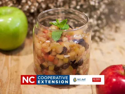 jar of apple relish