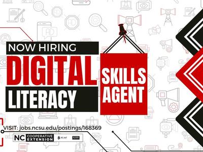 Now hiring Digital Literacy Skills Agent.