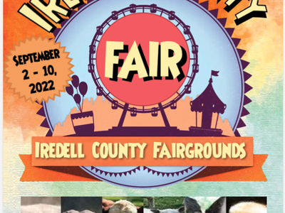 Iredell County Fair Sept 2 -10