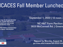 Banner announcing September 1, 2022 Networking Event at NC A&T State University
