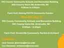 Training schedule: Oct 29 Day 1 and Nov 5 Day 2, Pitt County 9:00am–3:00pm; contact jktorres@ncsu.edu