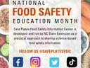 September is National Food Safety Education Month
