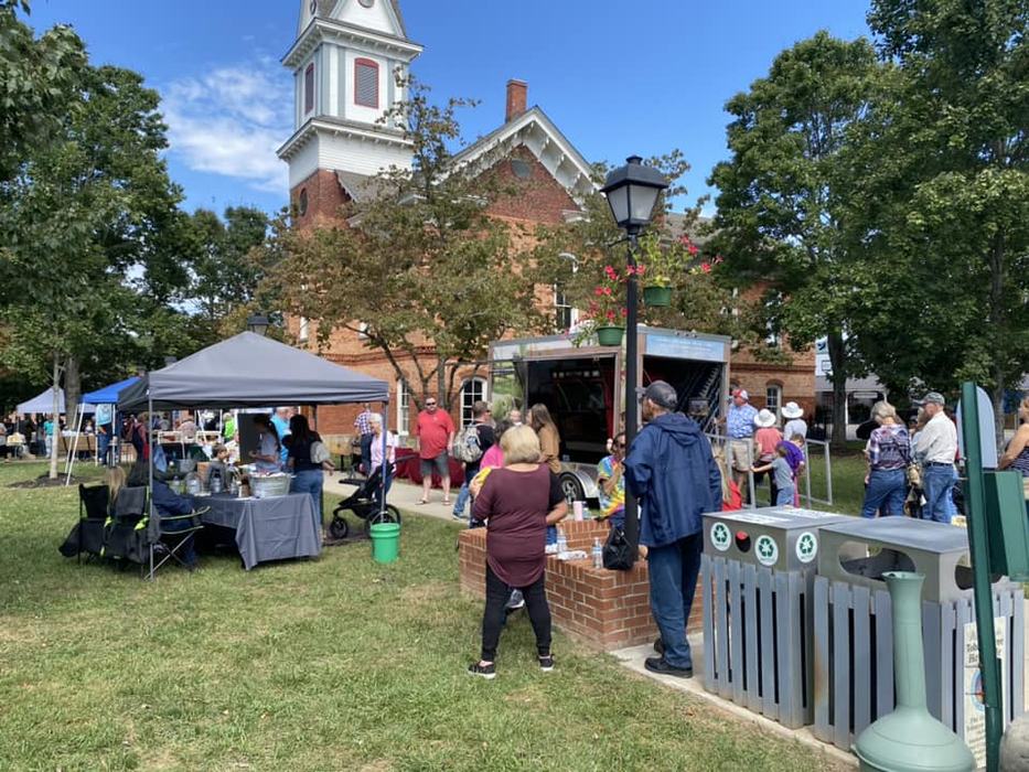 people attending the event
