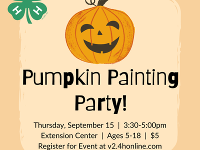 jack-o-lantern, pumpkin painting party