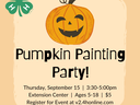 jack-o-lantern, pumpkin painting party