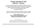 AgOptions Information Session Flyer