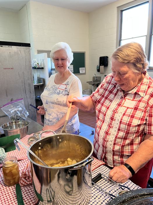 Participants Filling Jars