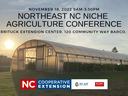 Northeast NC Niche Agriculture Conference, November 17, 2022