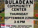Pop-up Farmer's Market. Buladean Community Center. Thursday September 22nd, 3 p.m. – 6 p.m.