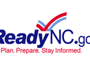 ReadyNC.gov logo with red and blue checkmark and tagline "Plan. Prepare. Stay Informed."