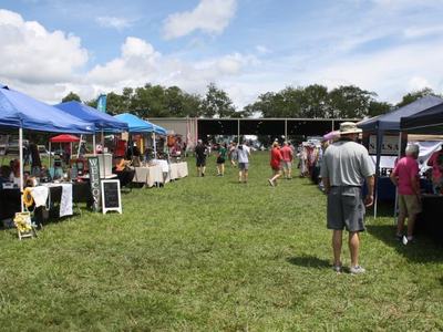 Vendors at Swain County Fair