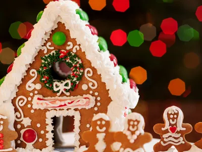 gingerbread house