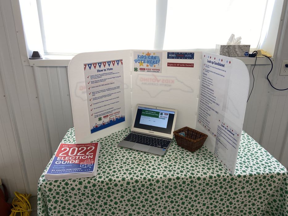 Kids Voting Booth