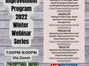 NC Small Ruminant Improvement Program 2022 Winter Webinar Series. 7:00 p.m. – 9:00 p.m.