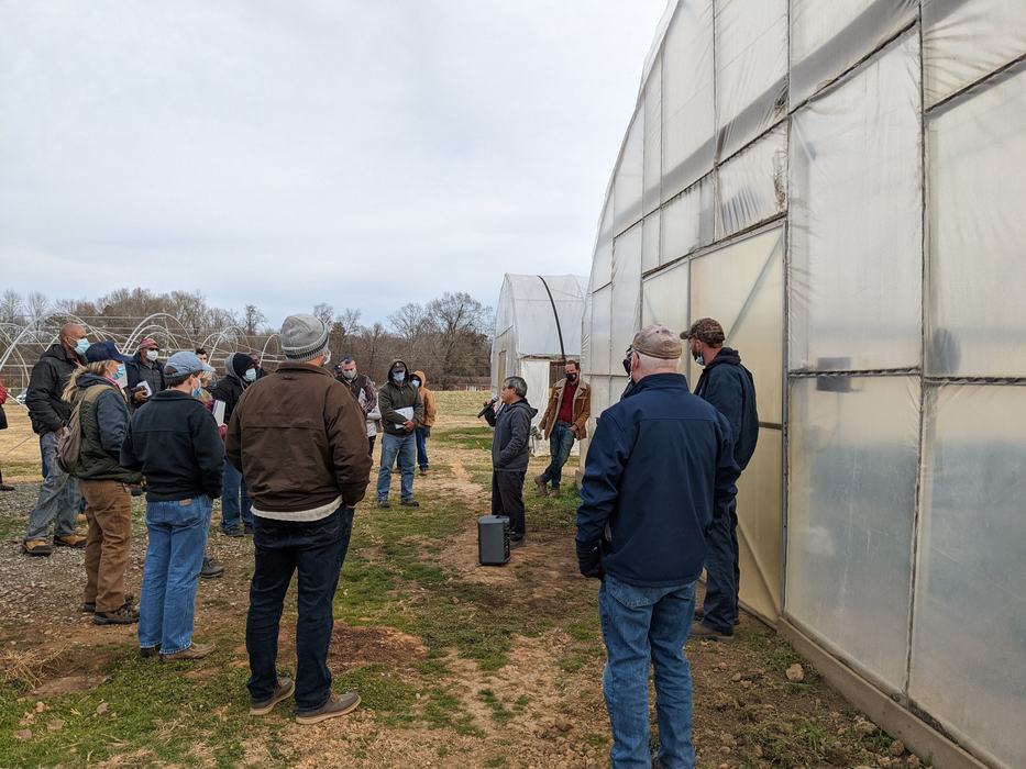 farmers at a field day