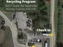 Map showing Pesticide Container Recycling Program at 3057 Duke Rd Nashville, Mon-Tue 8:00-4:00
