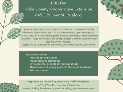 Plants for Living Landscapes, Trees and Shrubs.