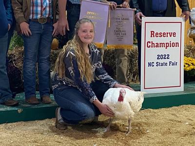 Reserve Champion Turkey