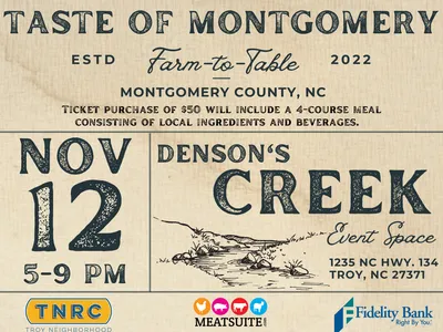 Taste of Montgomery flyer.