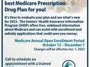 Medicare Costs hard to swallow? SHIIP can help find the best Medicare Prescription Drug Plan for you!