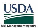 USDA Risk Management Agency logo with stylized green field graphic