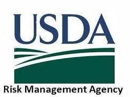 USDA Risk Management Agency logo with stylized green field graphic