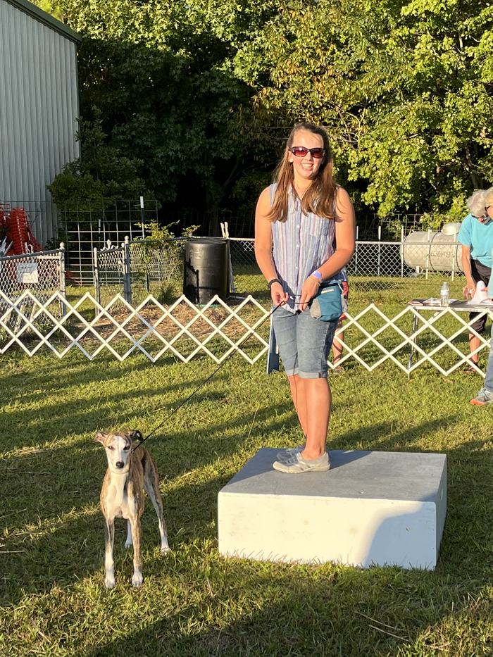 Bethany C. - 4-H'er who organized the Dog Show