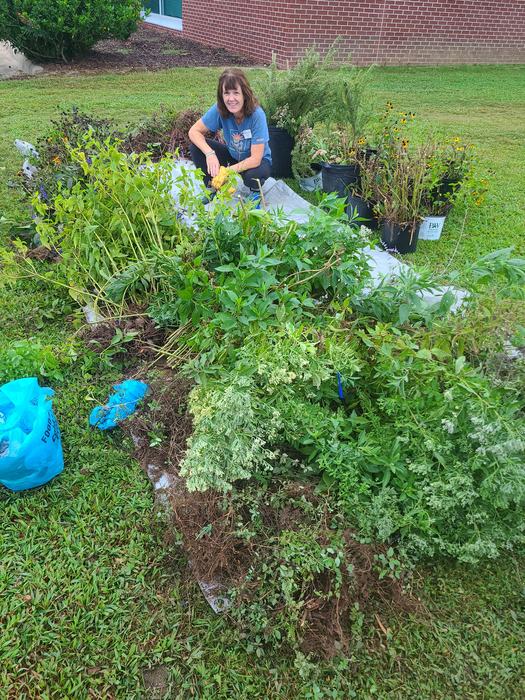EMG Pollinator Haven Plant Removal