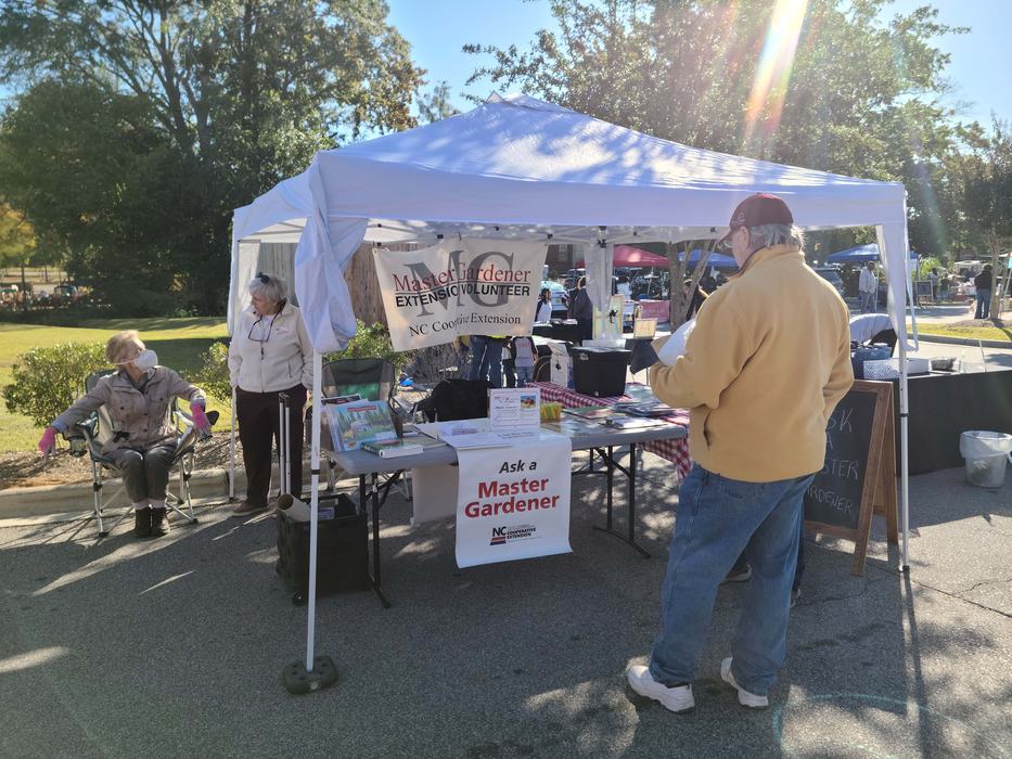 EMGV Table at Farmers Market