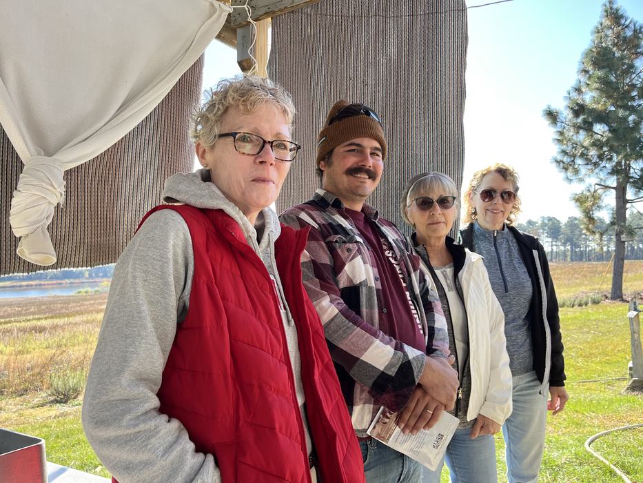 Our 2022 class gets a tour of Priest Family Farm.