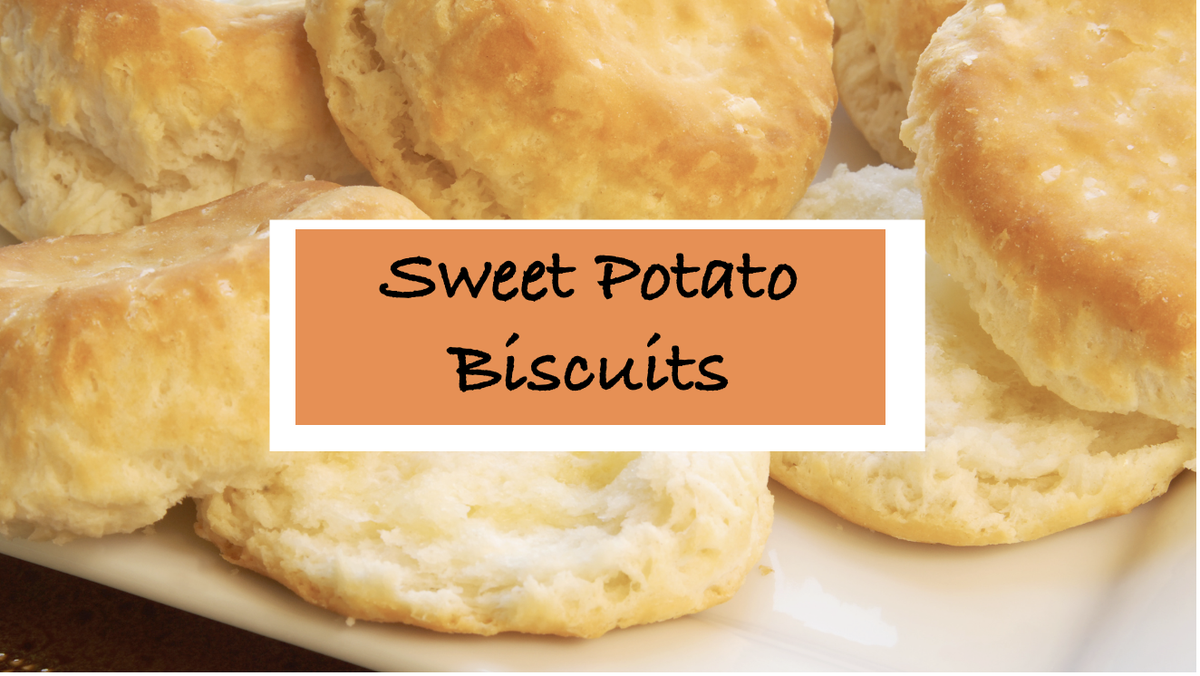 Sweet Potato Biscuits