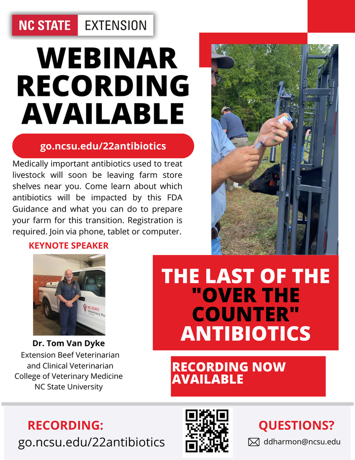 Webinar recording flyer.