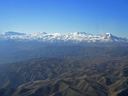 sky view of mountains in afghanistan