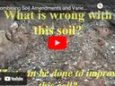 Cover slide "What is wrong with this soil?"