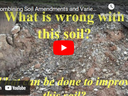 Cover slide "What is wrong with this soil?"