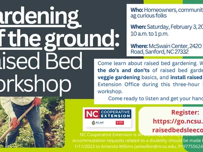 Gardening Class Flyer