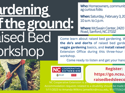 Gardening Class Flyer