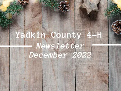 December Yadkin County 4-H Newsletter