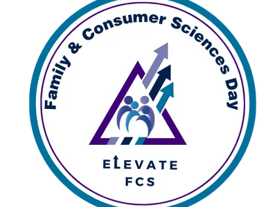 Circle logo Family & Consumer Sciences; elevate FCS