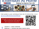 Extension At Home Flyer 