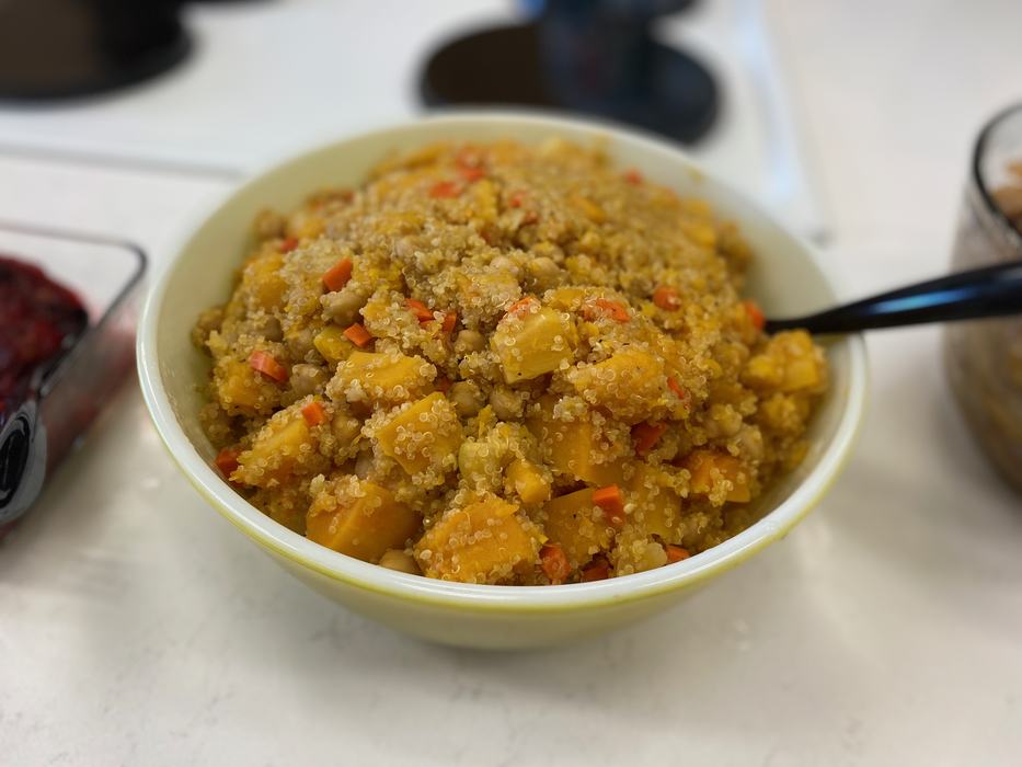 harvest quinoa