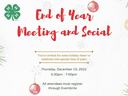 End of Year Meeting and Social — Thursday, December 15, 2022, 5:30–7:00pm. Register via Eventbrite