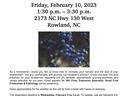 Better Blueberries 101 flyer — Feb 10, 2023, 1:30–3:30 PM, 2173 NC Hwy 130 W, Rowland, NC