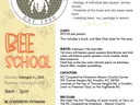 Bee School Flyer